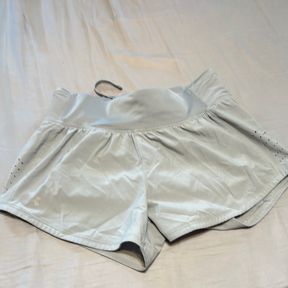 Under Armour Light Gray Performance Shorts